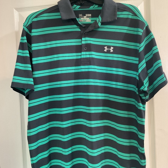Men’s Under Armour Heatgear Loose fit Short Sleeve Polo, Size XL - Picture 1 of 4